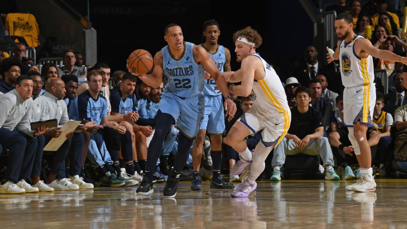 Follow live: Grizzlies erase 20-point deficit vs. Warriors with 7-seed at stake