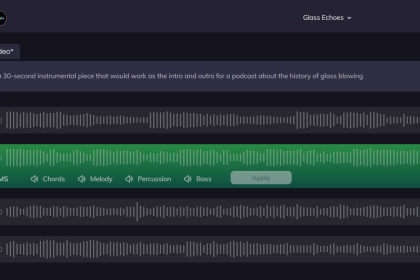I tried using AI to create the background music for a podcast, but I may stick to music libraries for now