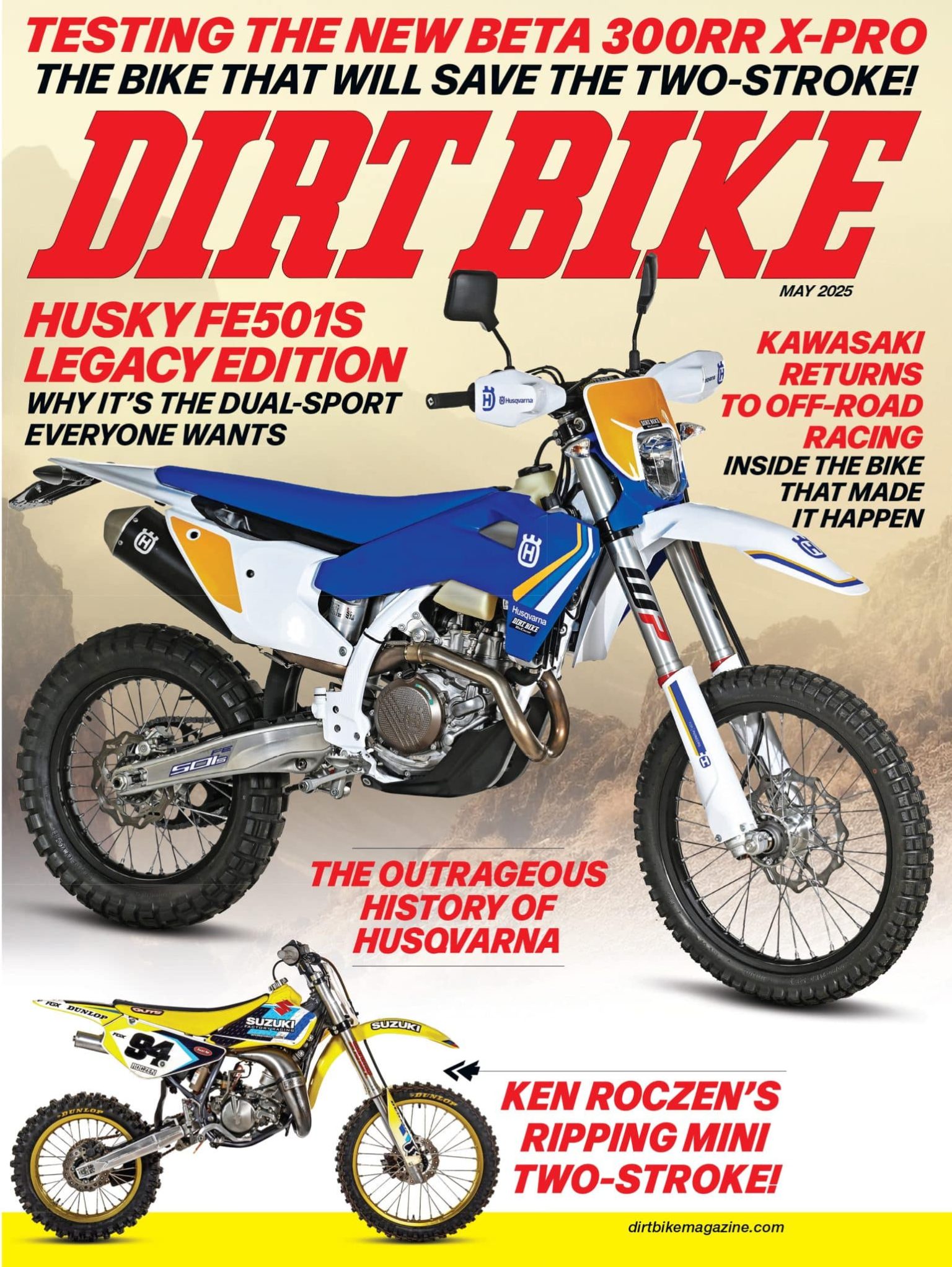 Dirt Bike Table Of Contents May 2025