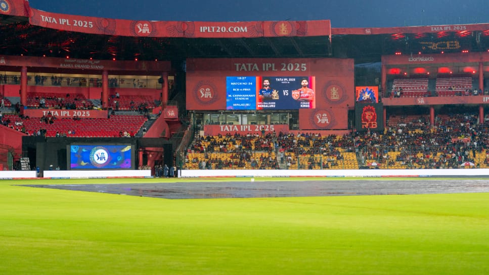 IPL 2025: What Is Cut-Off Time For RCB vs PBKS Match After Rain Delay In Bengaluru?