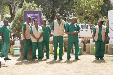 Uganda deploys the National Emergency Medical Team to support Ebola response