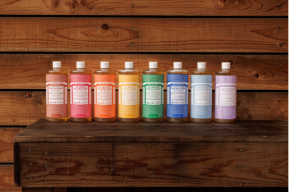 Dr Bronner’s promoting global care and environmental harmony