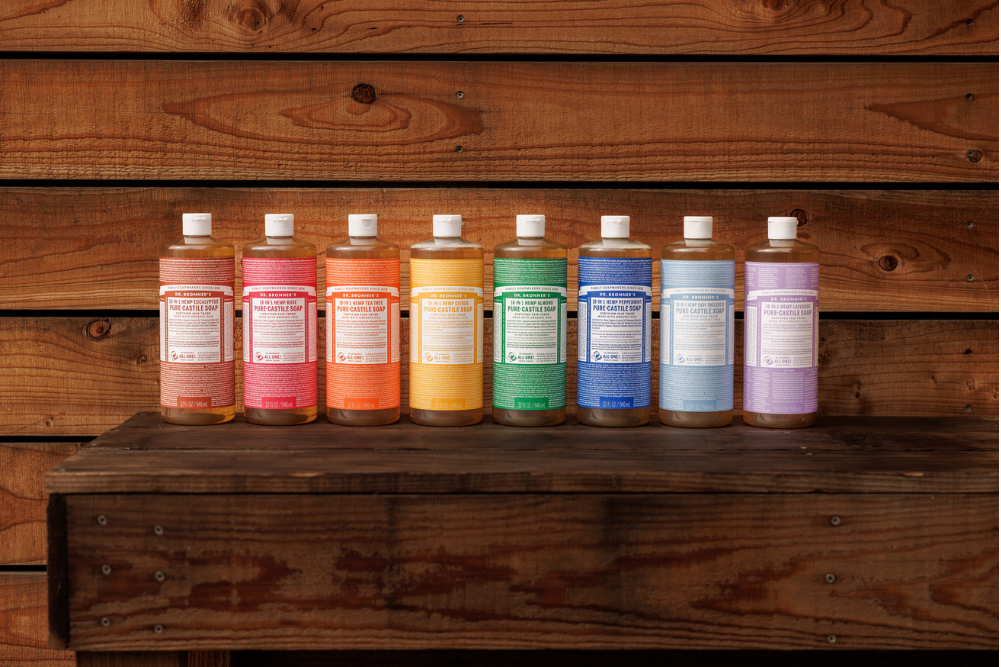 Dr Bronner’s promoting global care and environmental harmony