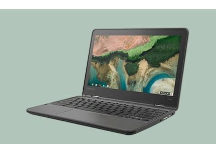 Restocked! Renewed Lenovo touchscreen Chromebooks — $80