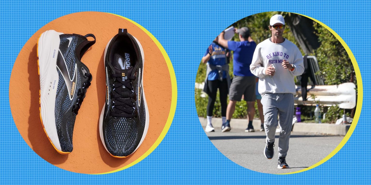 Patrick Schwarzenegger Was Papped In a Pair of Our Favorite Brooks Running Shoes
