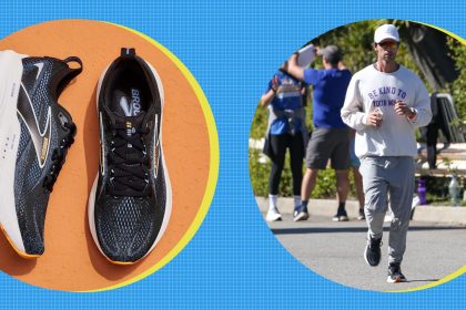 Patrick Schwarzenegger Was Papped In a Pair of Our Favorite Brooks Running Shoes