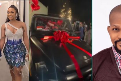 Uche Maduagwu Accuses Davido Of Gifting Chioma Rented G-Wagon For Her Birthday