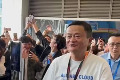 Jack Ma Makes Rare Appearance for Alibaba Cloud’s 15th Anniversary