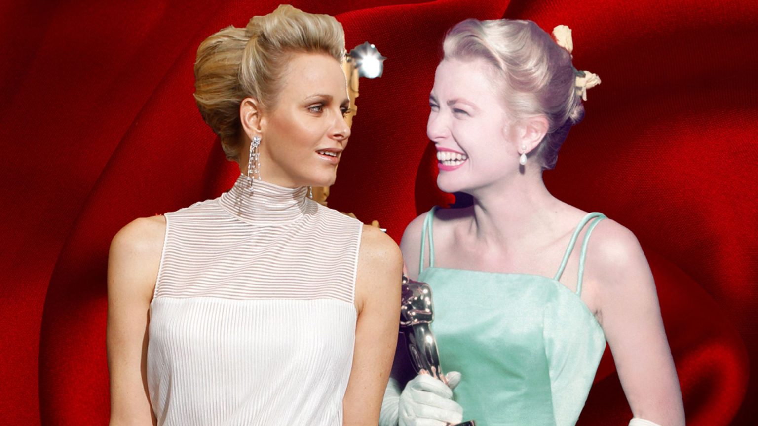 Royalty at the Oscars: from Queen Camilla’s green lace to Princess Charlene’s angelic white