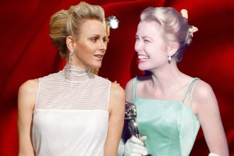 Royalty at the Oscars: from Queen Camilla’s green lace to Princess Charlene’s angelic white