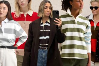 The renaissance of the cool rugby top is spring’s surprising trend