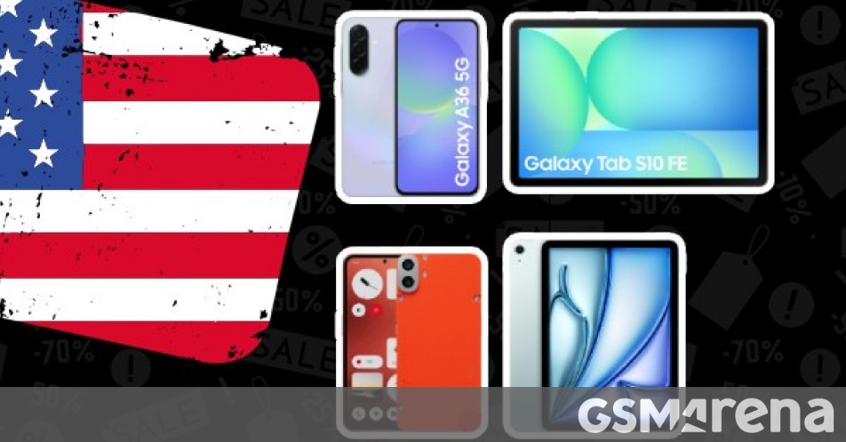 Deals: Galaxy A36 gets its first discount, Galaxy Tab S10 FE slates go up against iPad Airs (2025)
