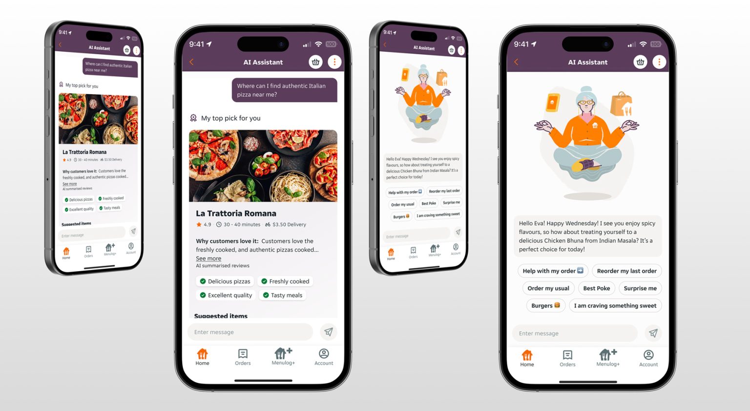 Menulog’s new AI Assistant lets you chat to order dinner