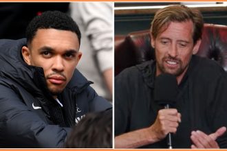 “Just announce it” – Peter Crouch makes major Liverpool transfer claim that won’t “go down well”