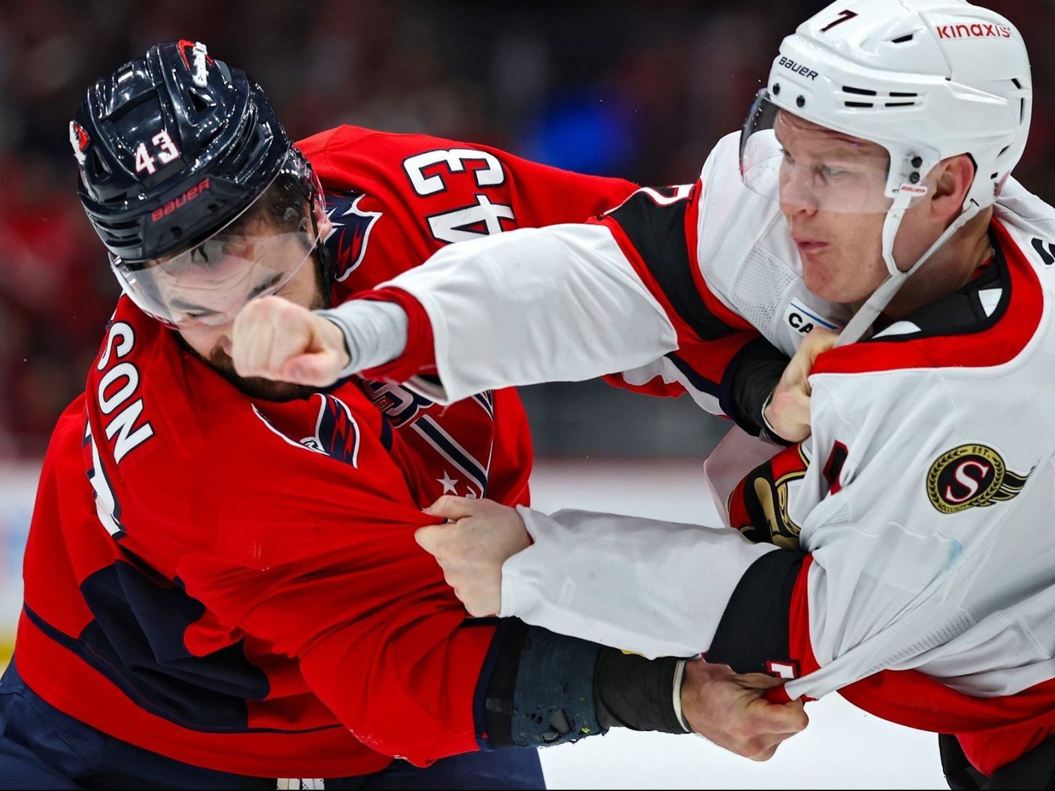 Senators rally against Washington Capitals only to lose in a shootout
