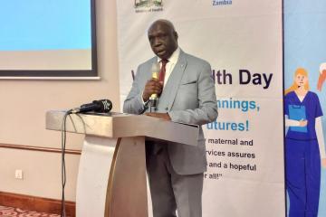 Healthy Beginnings, Hopeful Futures: WHO Zambia Celebrates World Health Day with Focus on Maternal and Newborn Health