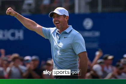 Zurich Classic of New Orleans | Rory McIlroy sinks monster putt on 18 to share lead