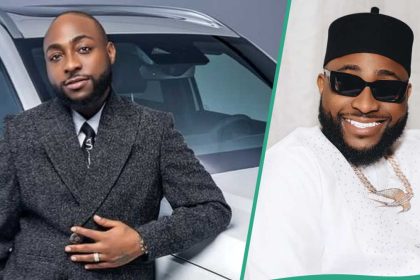 Video: See how fans reacted after seeing Davido’s old advert where he was baby sitting