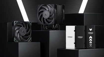 Noctua releases chromax.black versions of its NH-U12A and NF-A12x25