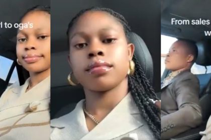 “From sales girl to Oga’s wife” – Lady Flaunts Life Upgrade