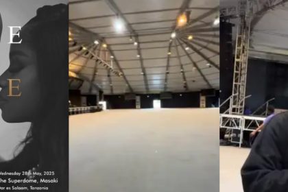 Videos of Priscy’s and husband, Juma Jux  final wedding venue in Tanzania goes viral