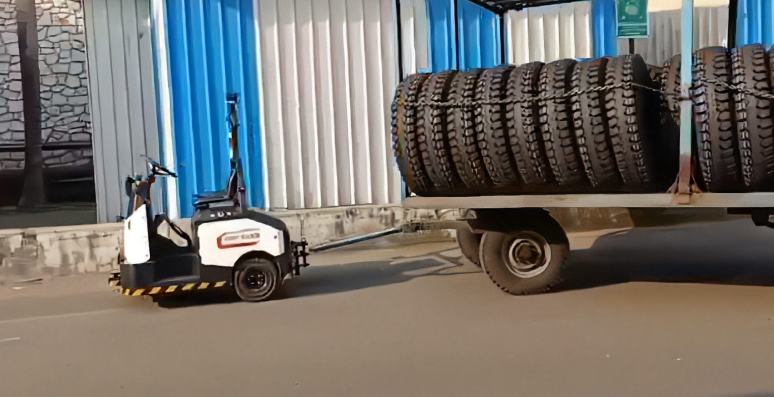 CEAT Tyres using autonomous robots for tyre deliveries in Mumbai