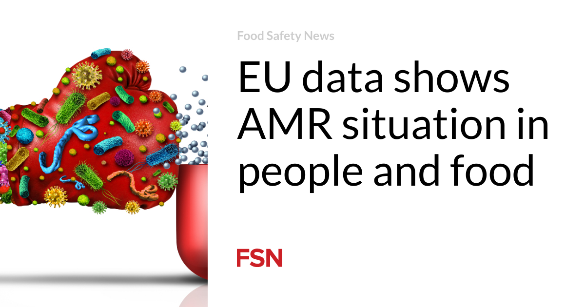 EU data shows AMR situation in people and food