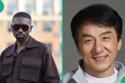 Jackie Chan styled by Nigerian designer Ugo Mozie for magazine, photos trend: “Making us proud”