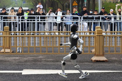 Beijing hosts world’s first half-marathon for humanoid robots, Tiangong Ultra wins in two hours 40 minutes