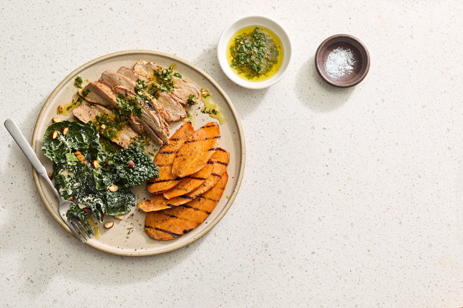 This Pork Tenderloin ‘Steak’ Has 33 Grams of Protein Per Serving