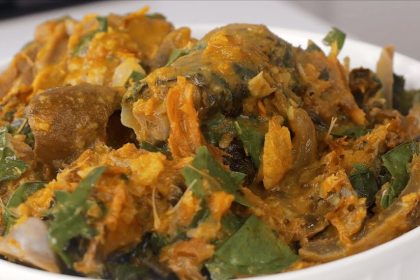 Watch Daniel Ochuko Cook Up a Nutritious Pot of Anambra-Style Oha Soup