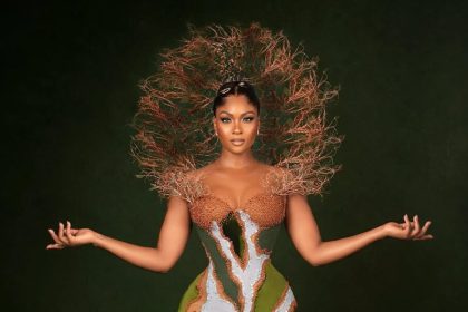 Osas Ighodaro’s AMVCA Look Was an Ode to Mother Nature Itself | See Photos