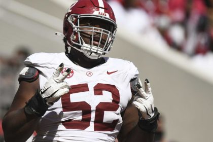 Tyler Booker’s leadership began at a very early stage in his football career