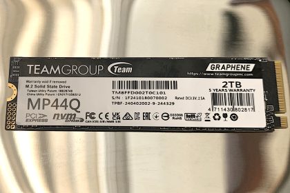 Teamgroup MP44Q NVMe SSD review: Host Memory Bus champ — with a caveat