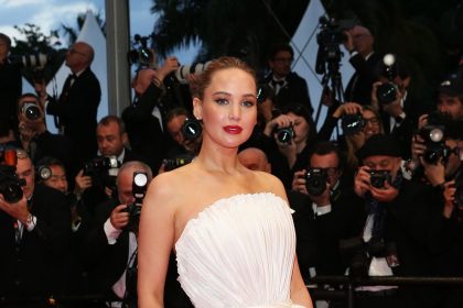 Jennifer Lawrence wows in backless bridal look for major first since birth of second baby 
 