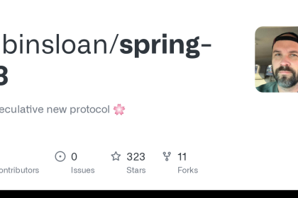 Spring 83: a draft protocol intended to suggest new ways of relating online