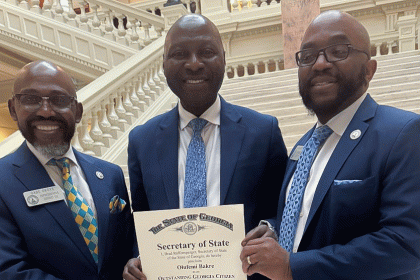 Dr. Olufemi Bakre conferred Honorary Citizenship of Atlanta, Georgia  