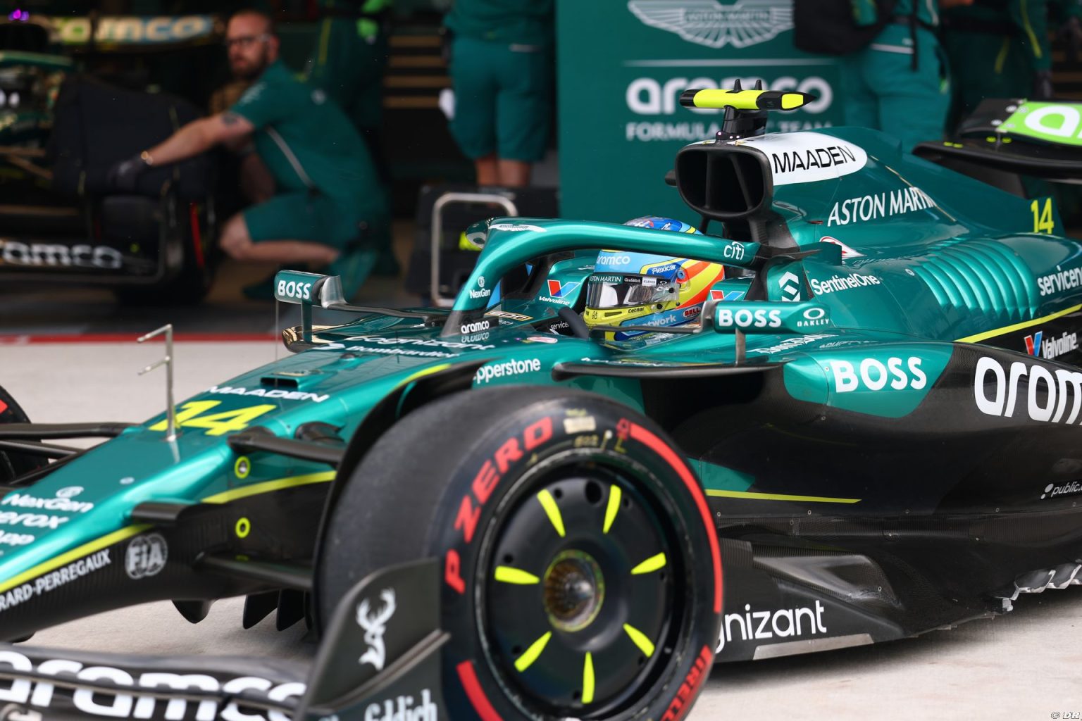 Alonso not ‘tired’ of Aston Martin’s struggle