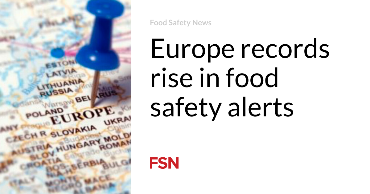 Europe records rise in food safety alerts
