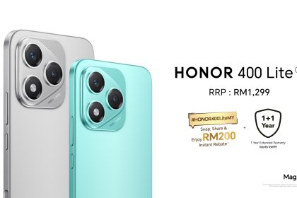 HONOR 400 Lite goes official for RM1299