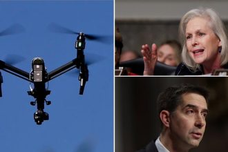 US military would be unleashed on enemy drones on the homeland if bipartisan bill passes