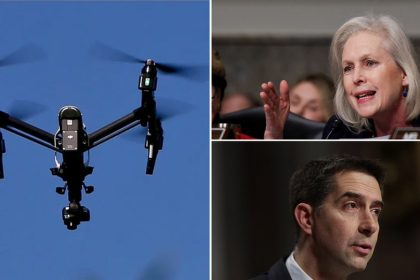US military would be unleashed on enemy drones on the homeland if bipartisan bill passes