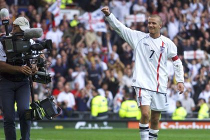 ‘I got invited to a World Cup party at Becks’ house – white tie and diamonds was the dress code! I spent most of the time with my lad in the kids’ play tent!’Danny Mills recalls entering the orbit of David Beckham