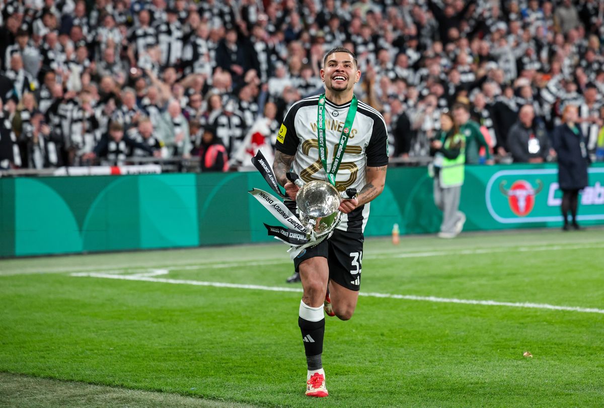 ‘Me and Joelinton could play as if this was just another club and not give a s**t about what it means to the fans, but that’s the opposite of what we do on the pitch – we behave like fans’: Bruno Guimaraes’ love for Newcastle United