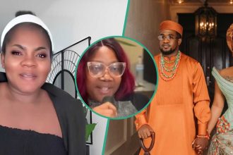 Video: See why a lady dragged Veekee James’ mother over advice to the designer