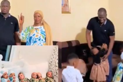 Couple Celebrates Incredible Journey Raising Nine Children Born at Once