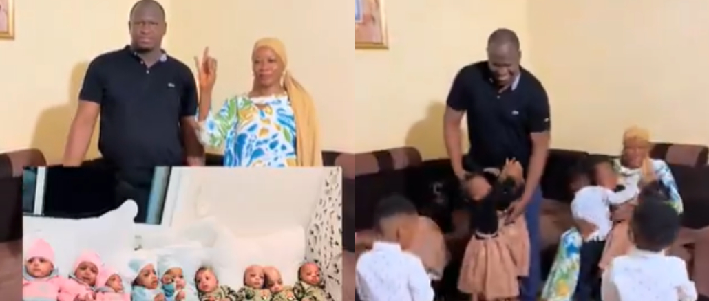 Couple Celebrates Incredible Journey Raising Nine Children Born at Once