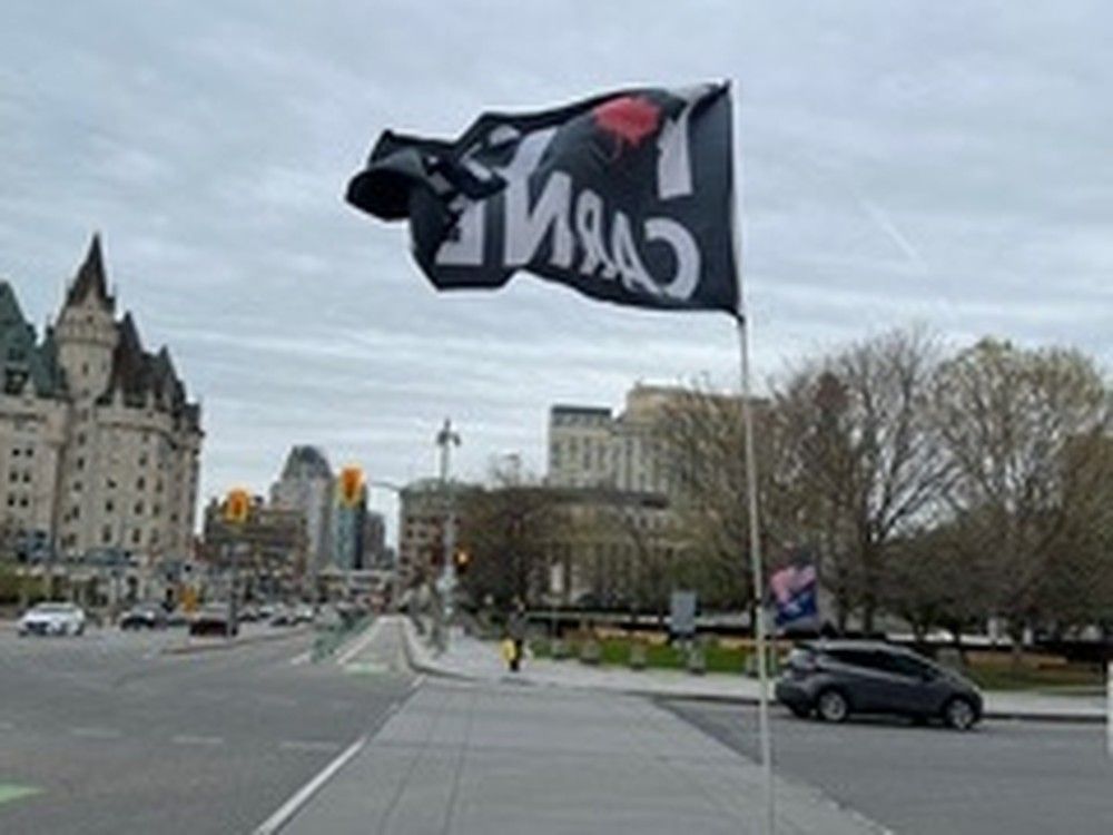 Weston: Get the vulgar “F— Carney” flags off of Parliament Hill, RCMP