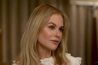 Nicole Kidman looks unreal in leather pants as she makes rare TV appearance