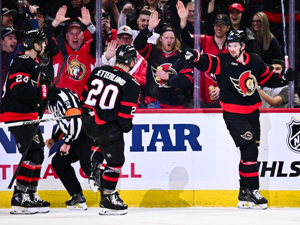 Senators score comeback win over Hurricanes, but finish without Brady Tkachuk